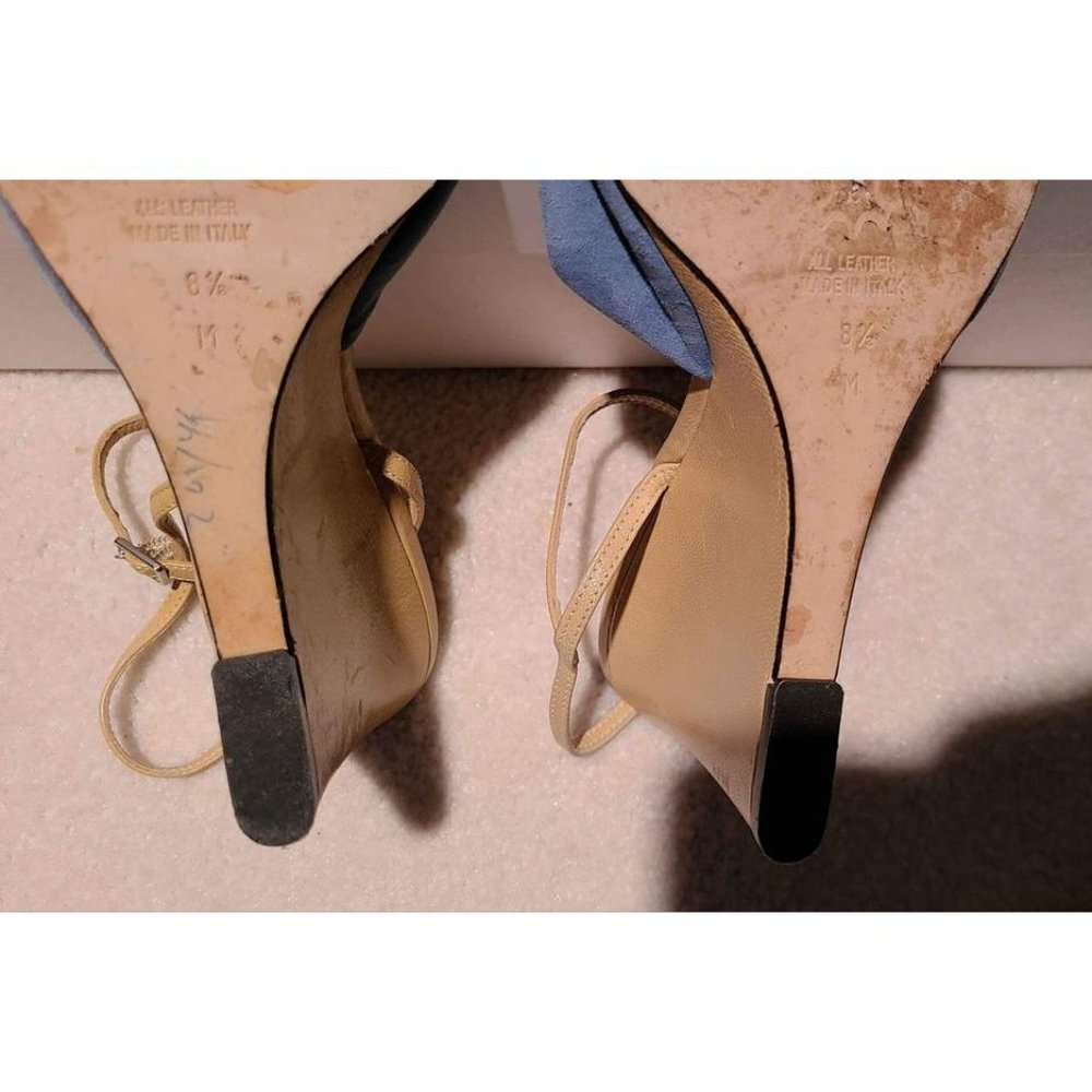 Designer Classiques Entier Italy Wedge Heel Shoes Size 8.5 - Picture 6 of 7
